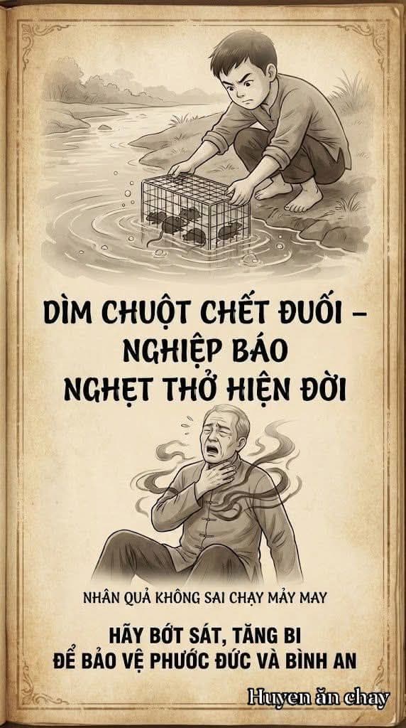 Dìm Chuột Chết Đuối – Nghiệp Báo Nghẹt Thở